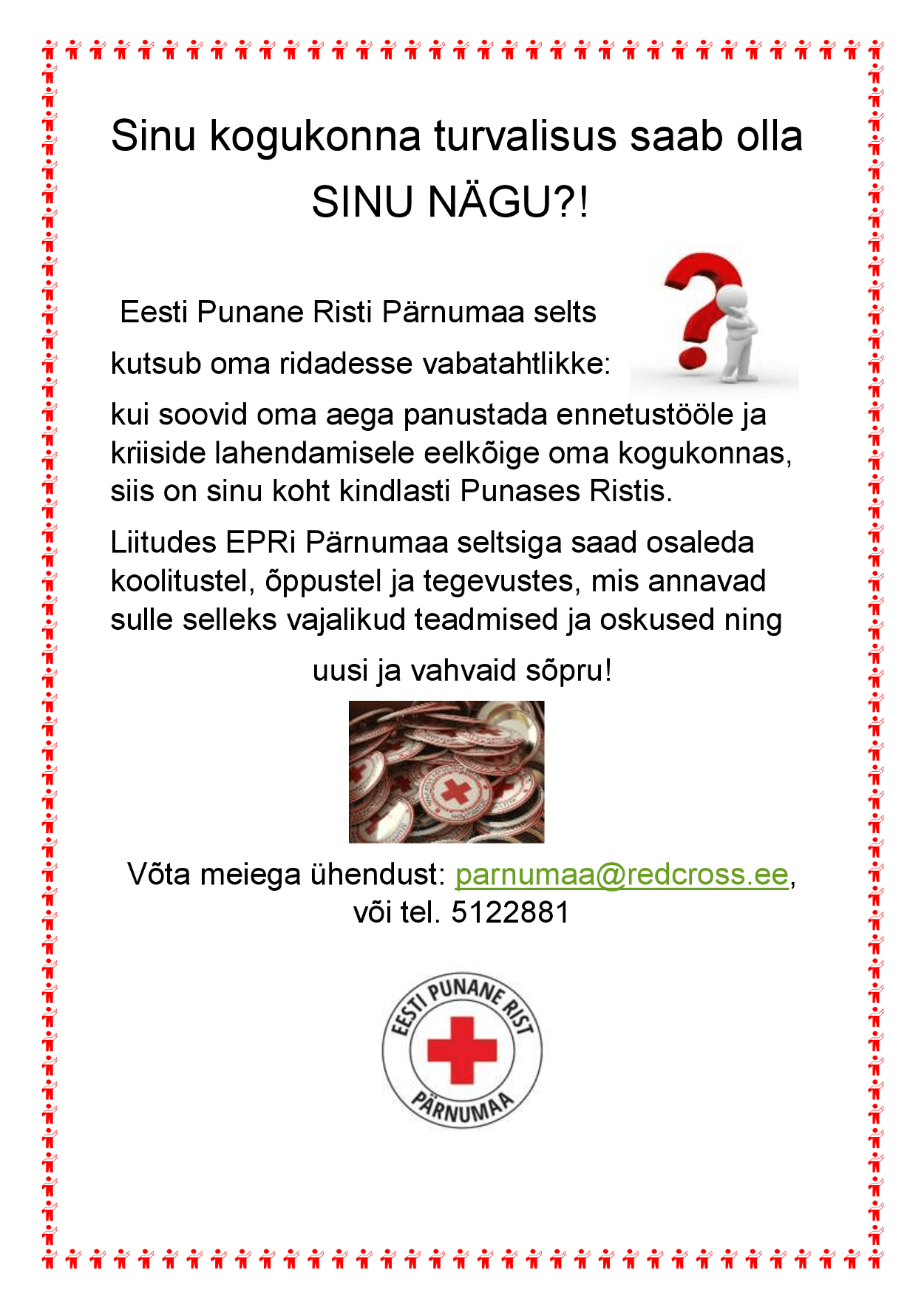 Punase risti plakat